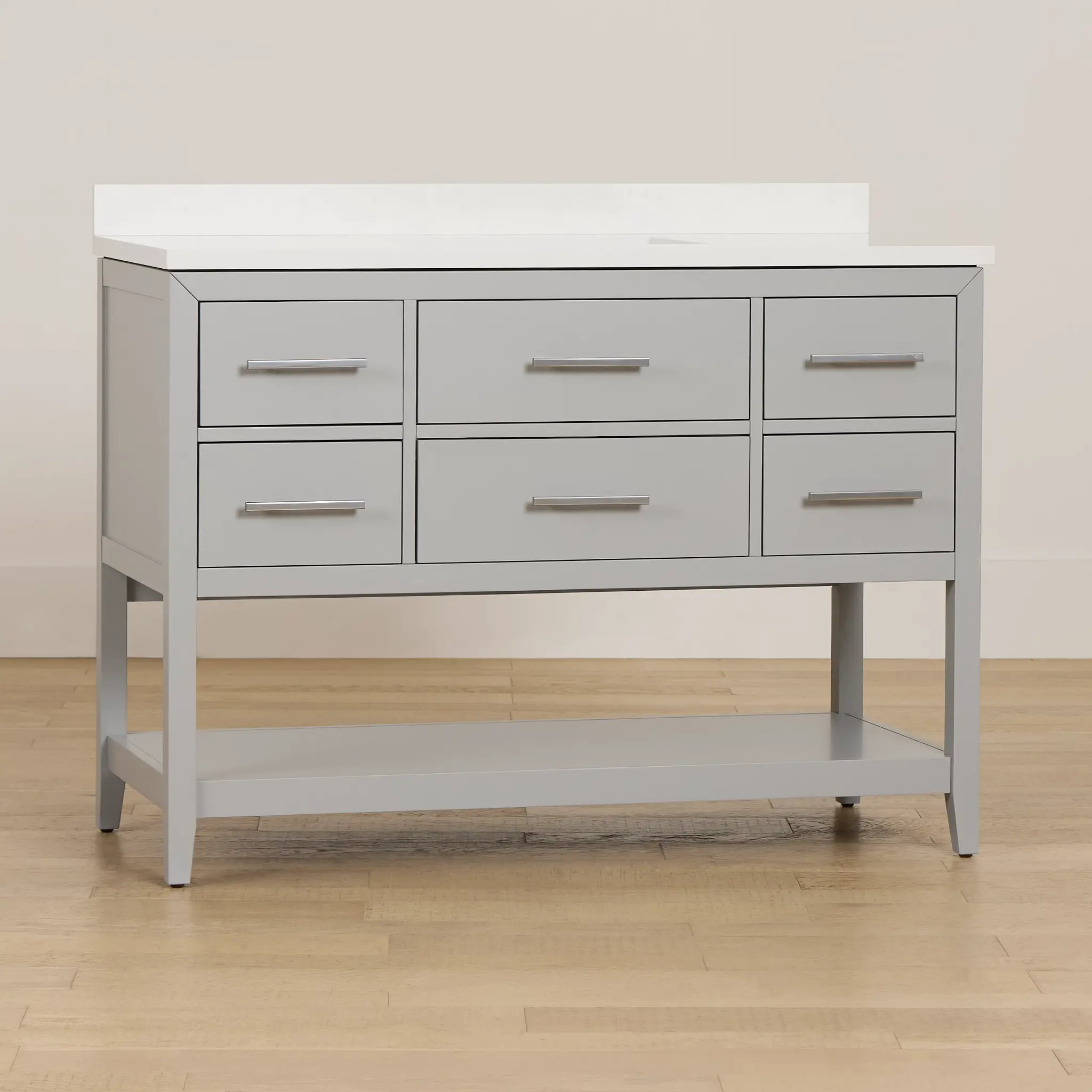 Alden Gray 48" Single Bathroom Vanity Alden Gray 48" Single Bathroom Vanity