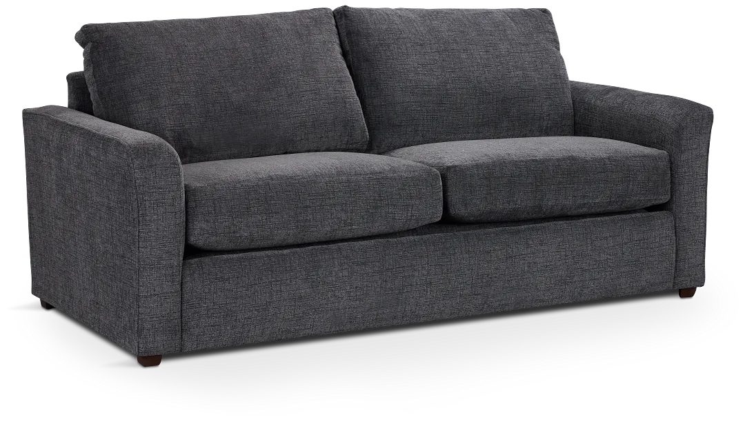 Maxie Dark Gray Micro Innerspring Sleeper