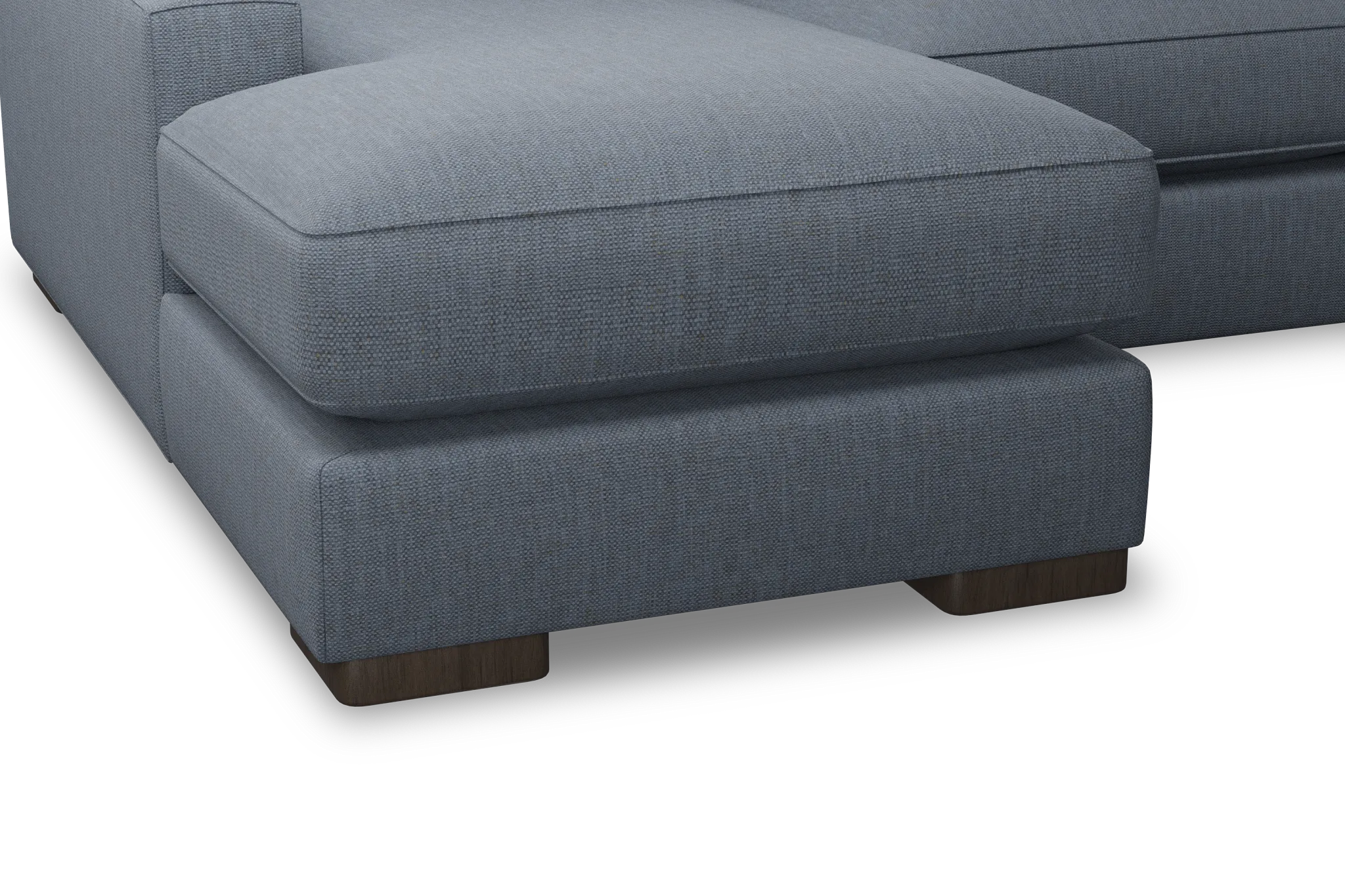 Edgewater Victory Dark Blue Large Left Chaise Sectional