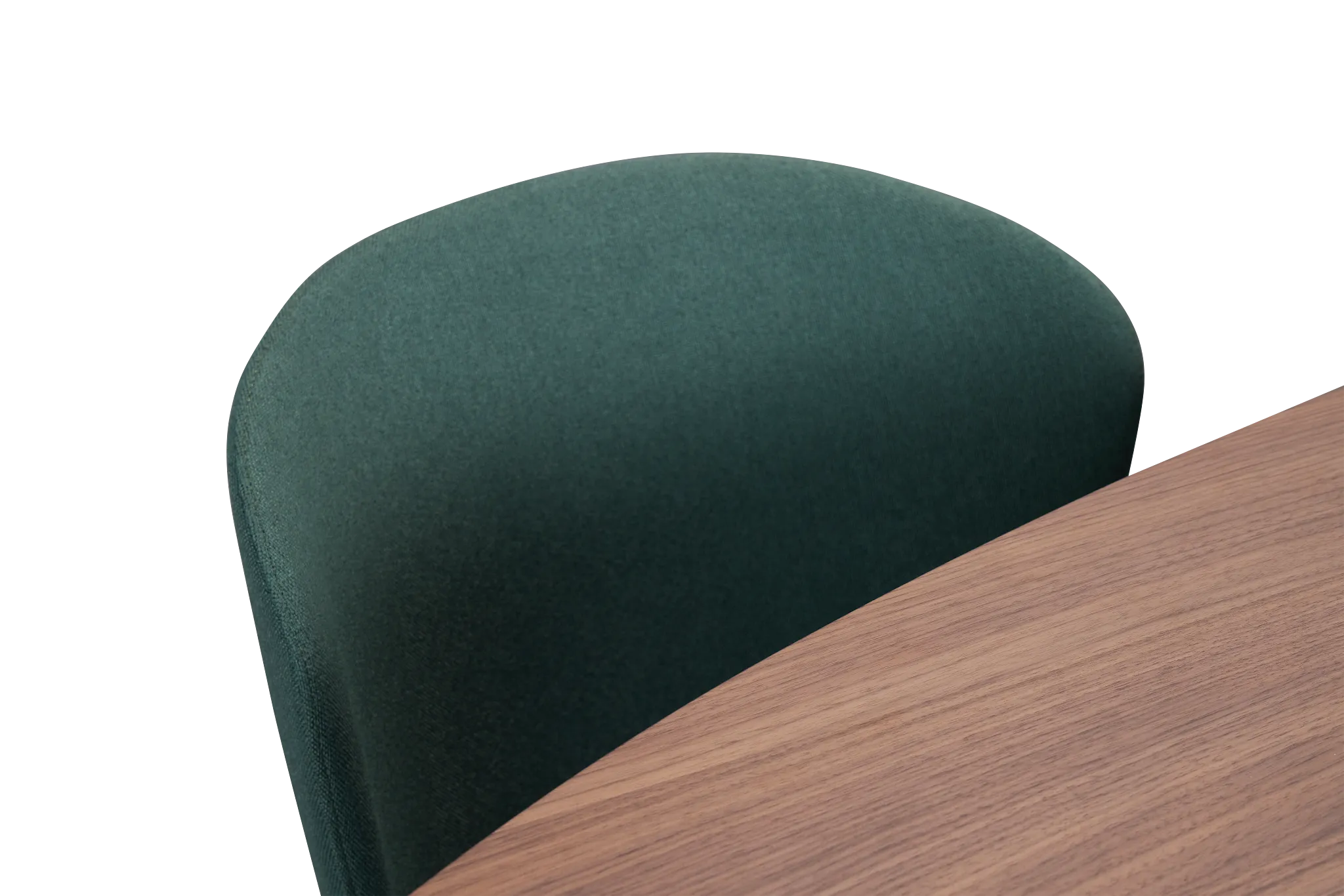 Nomad Mid Tone 94" Oval Table & 4 Dark Green Chairs W/ Mid-tone Legs