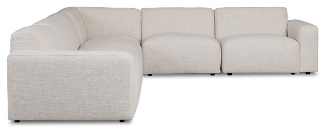 Baylor Light Beige Fabric 6-piece Modular Sectional