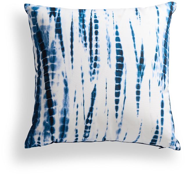 Doli Dark Blue 18" Square Accent Pillow