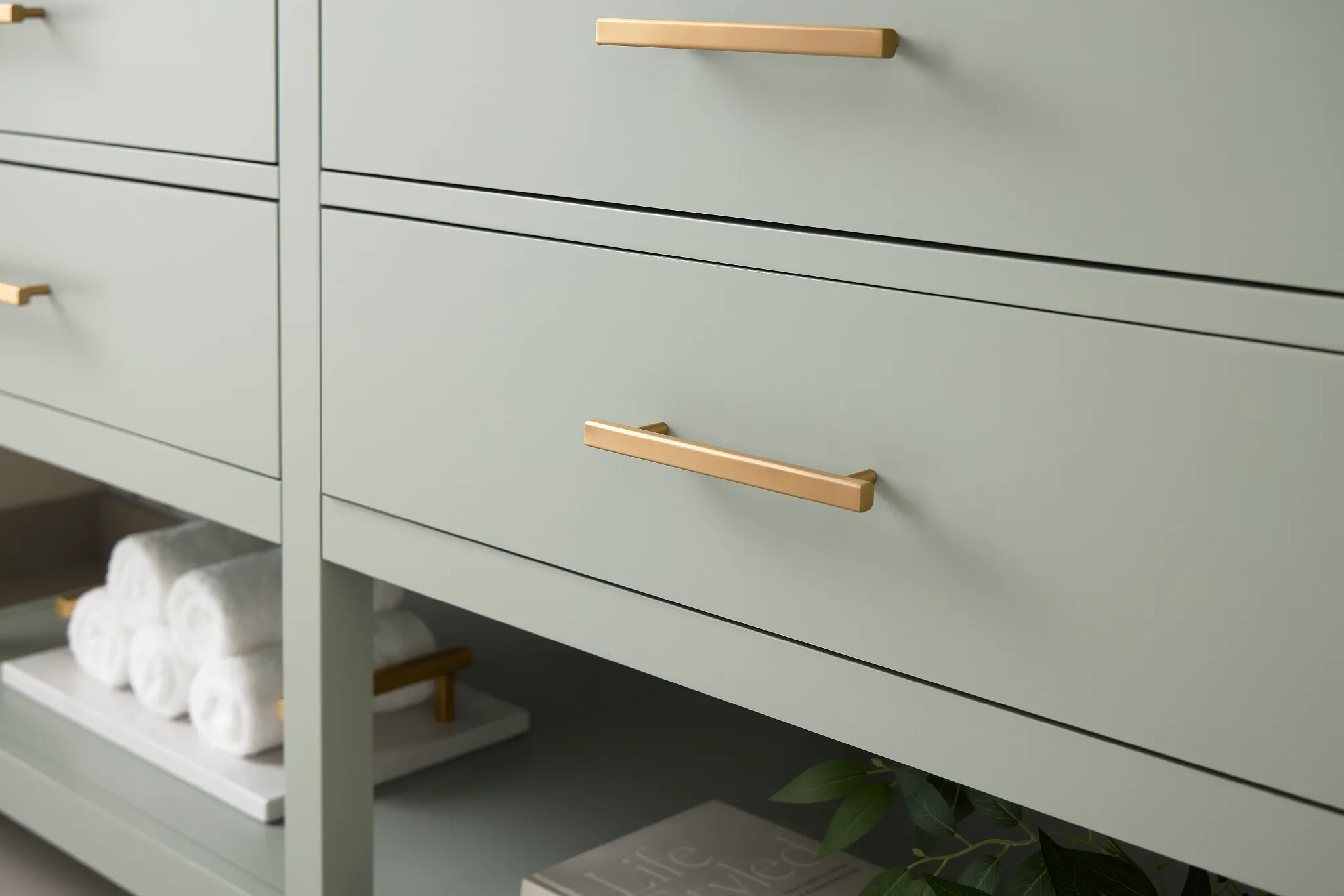 Alden Green 60" Double Bathroom Vanity