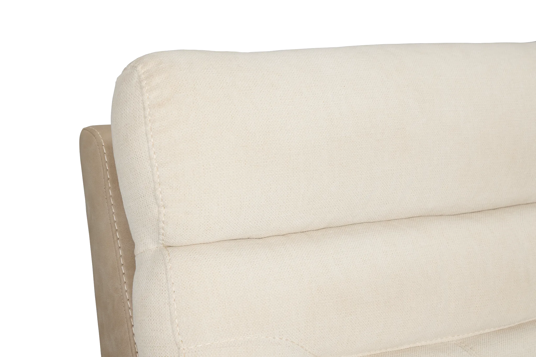 Travis Light Beige Fabric Power Recliner