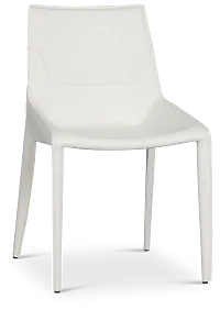 Wayne White Upholstered Side Chair