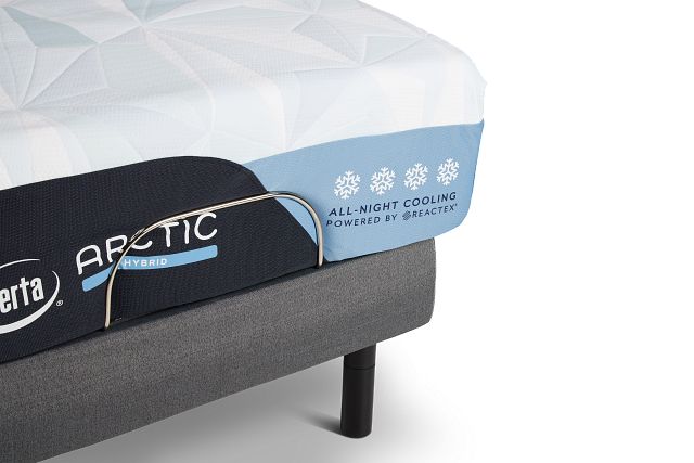 Serta Arctic Medium Hybrid Adjustable Mattress Set