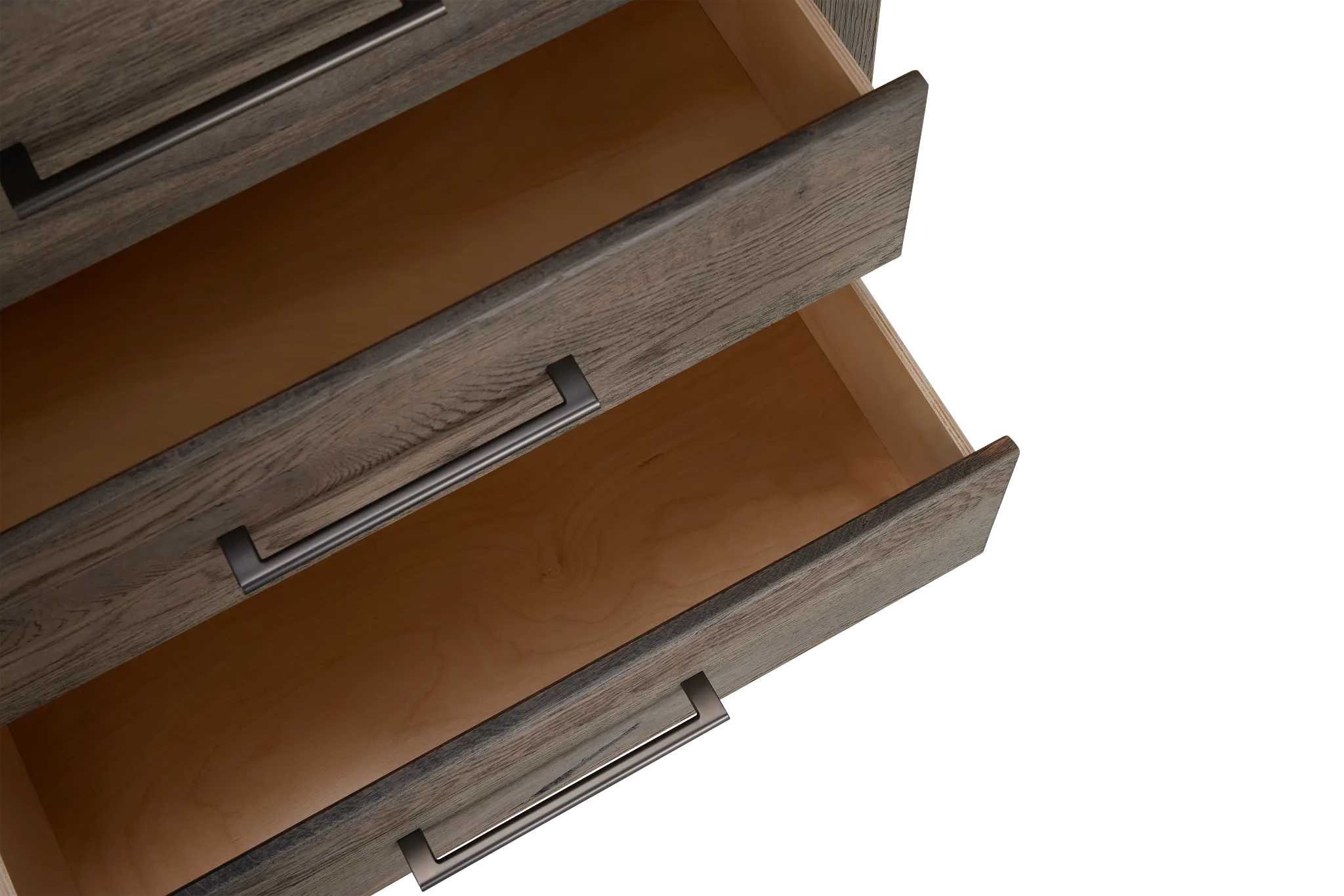 Salt Lake Gray Dresser & Mirror