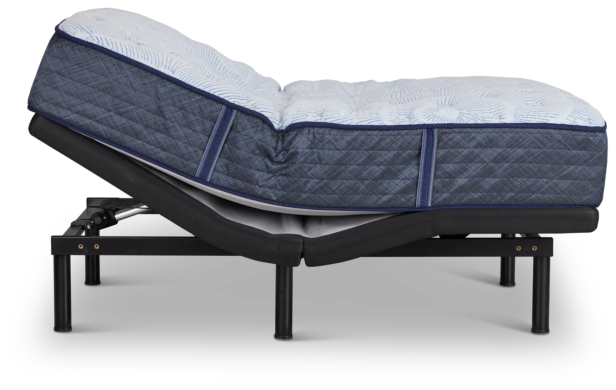 Serta Perfect Sleeper Blue Lagoon Nights Plush Plus Adjustable Mattress Set