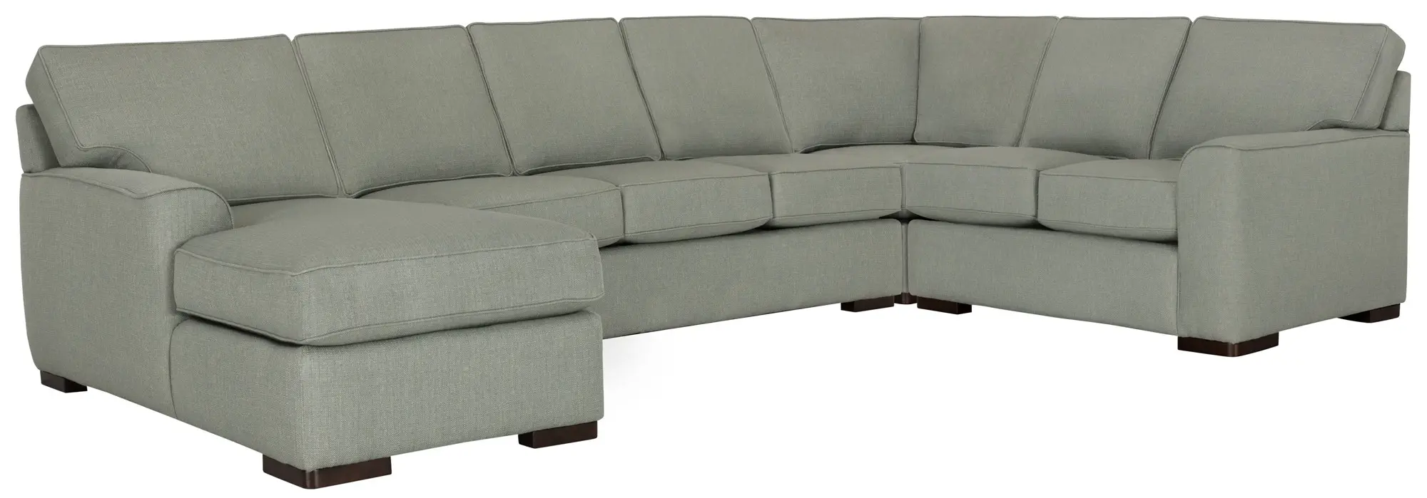 Austin Green Fabric Left Chaise Memory Foam Sleeper Sectional Austin Green Fabric Left Chaise Memory Foam Sleeper Sectional