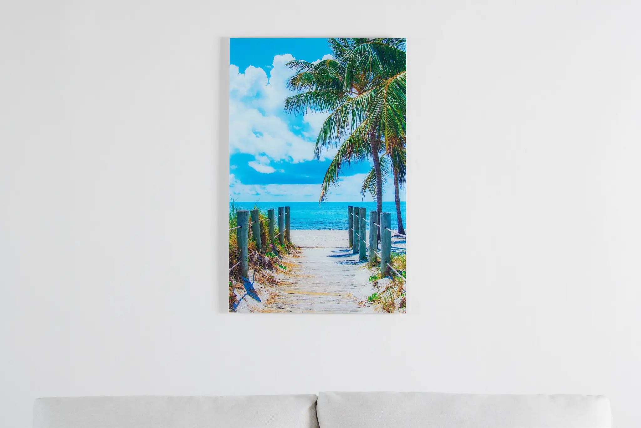 Beach Walk Acrylic Wall Art Beach Walk Acrylic Wall Art