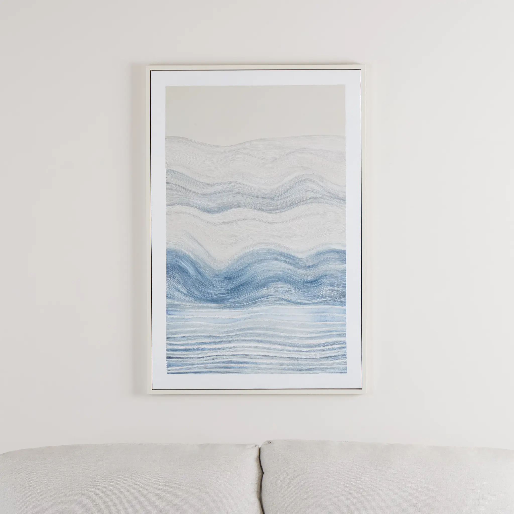 Brez Blue Framed Canvas Wall Art Brez Blue Framed Canvas Wall Art