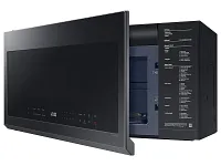 Samsung 6300 Series Black Over-the-range Microwave