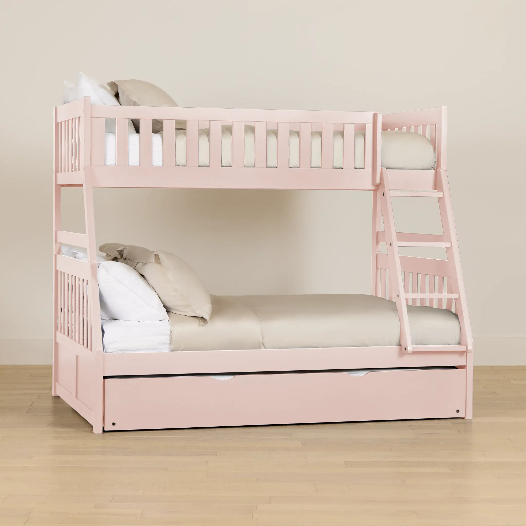 Charleston Pink Trundle Bunk Bed Charleston Pink Trundle Bunk Bed