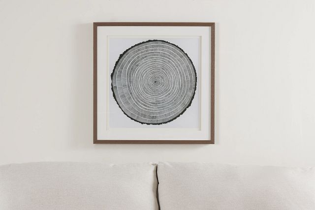 Sliver Gray Framed Wall Art