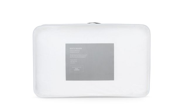 Rest & Renew Down Alternative Back Sleeper Pillow