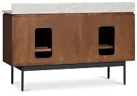 Nomad Mid Tone 60" Double Bathroom Vanity