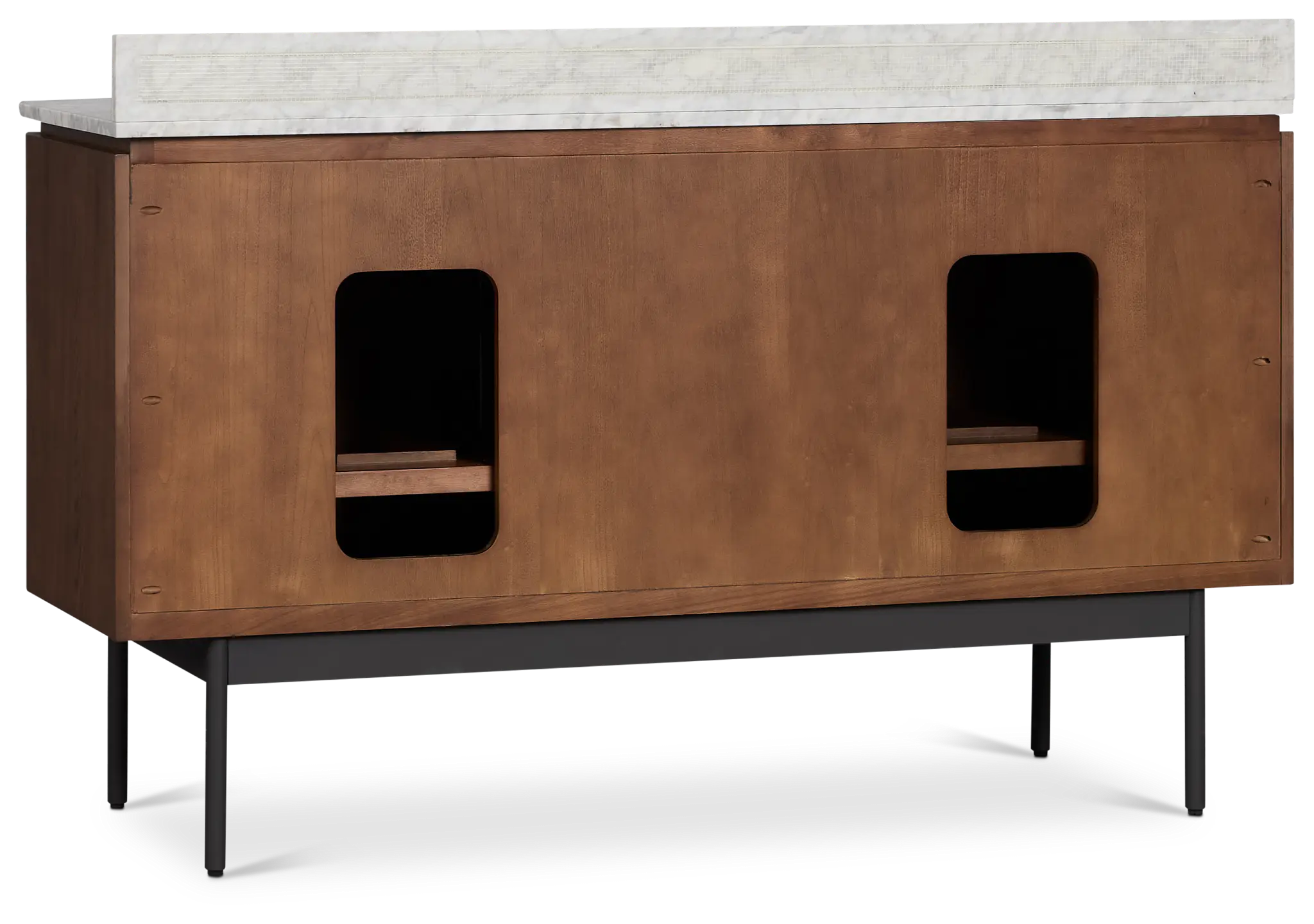 Nomad Mid Tone 60" Double Bathroom Vanity Nomad Mid Tone 60" Double Bathroom Vanity