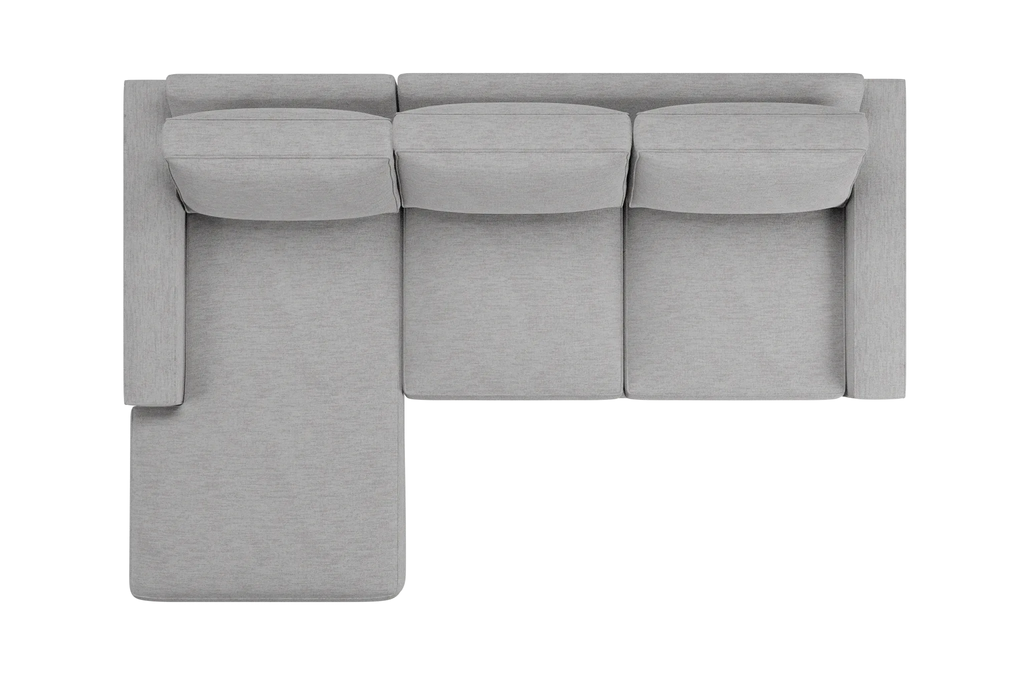 Edgewater Maguire Gray Left Chaise Sectional