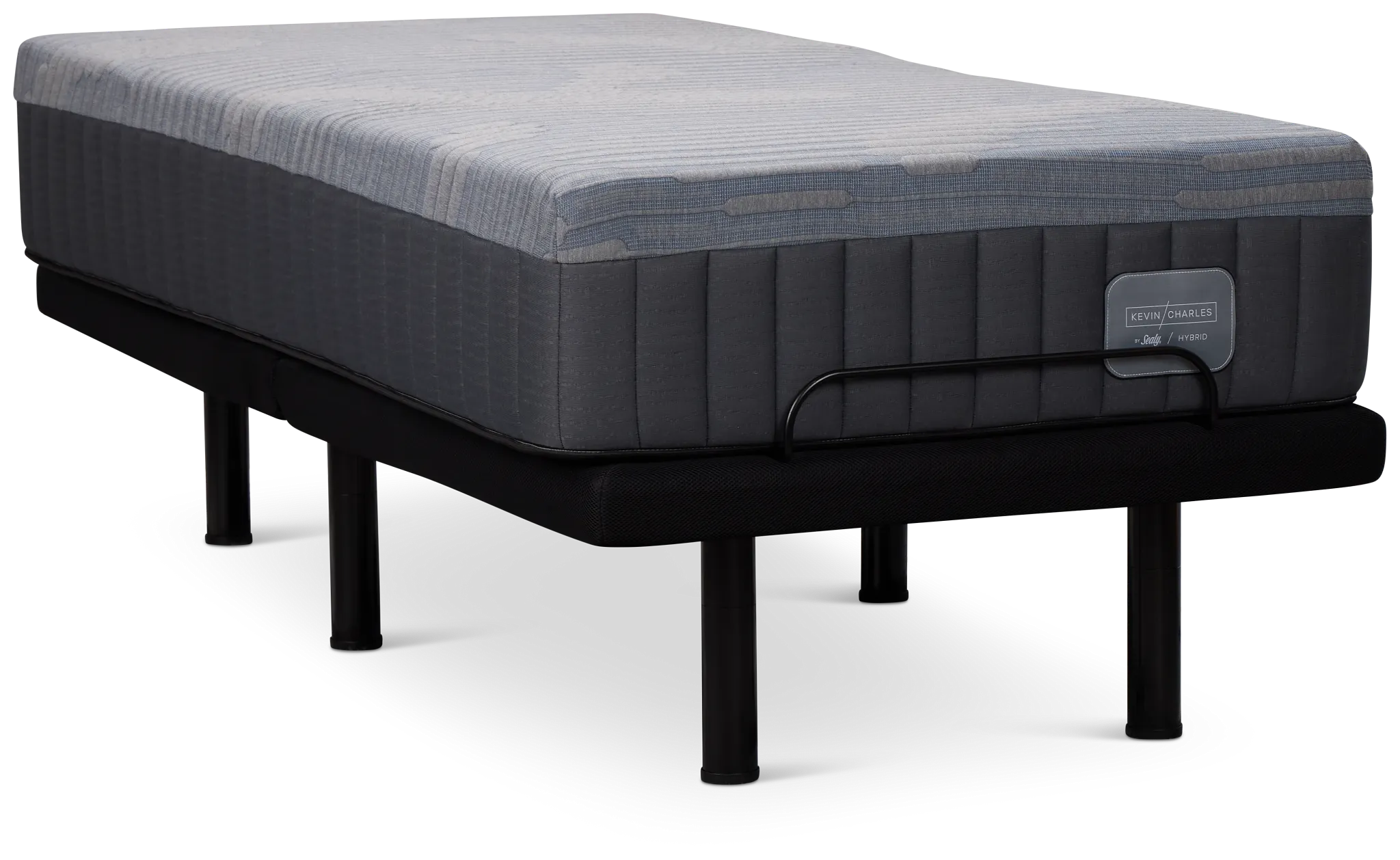 Kevin Charles By Sealy Hybrid Plush Deluxe Adjustable Mattress Set