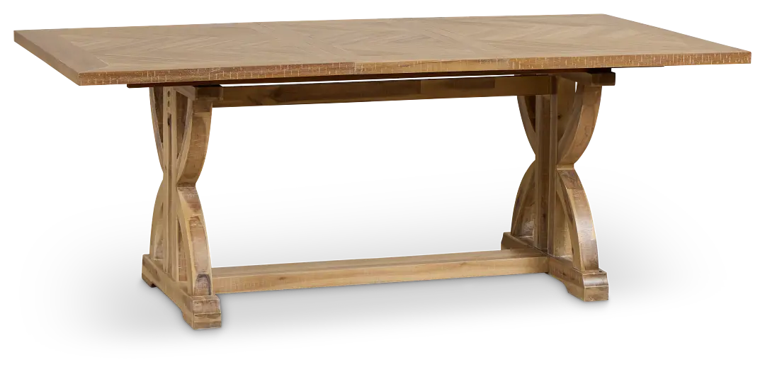 Joplin Light Tone Extension Rectangular Table Joplin Light Tone Extension Rectangular Table