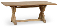 Joplin Light Tone Extension Rectangular Table