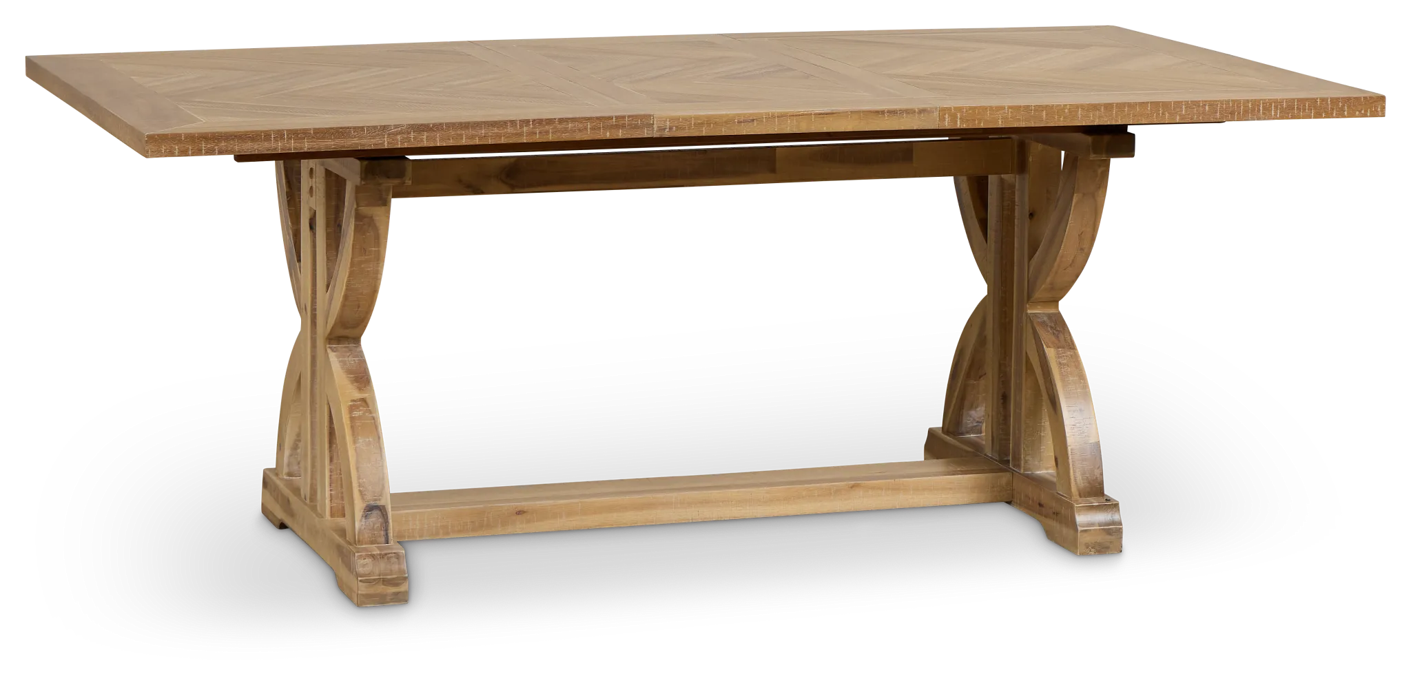 Joplin Light Tone Extension Rectangular Table