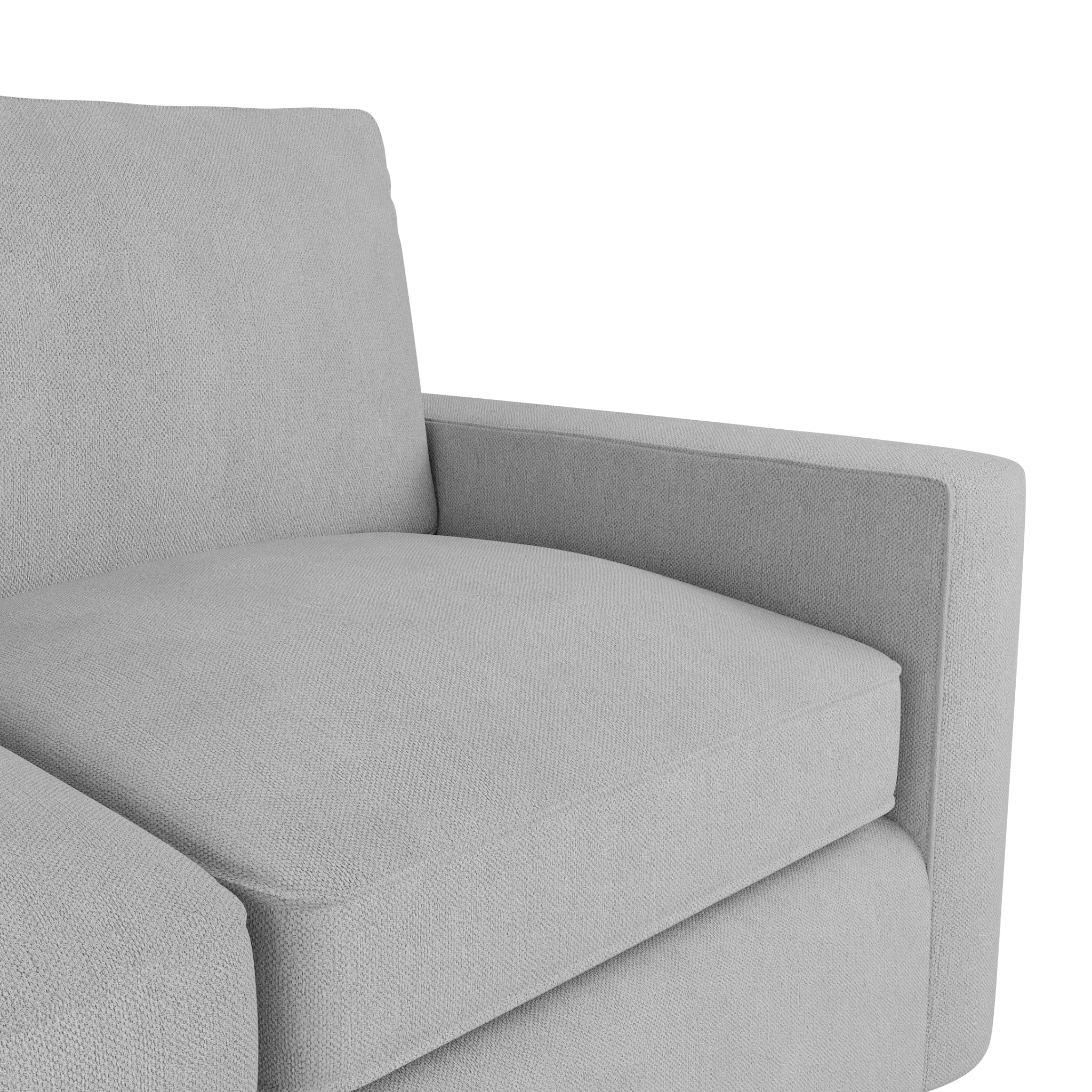 Siesta Revenue White Fabric Cooling Memory Foam Sleeper