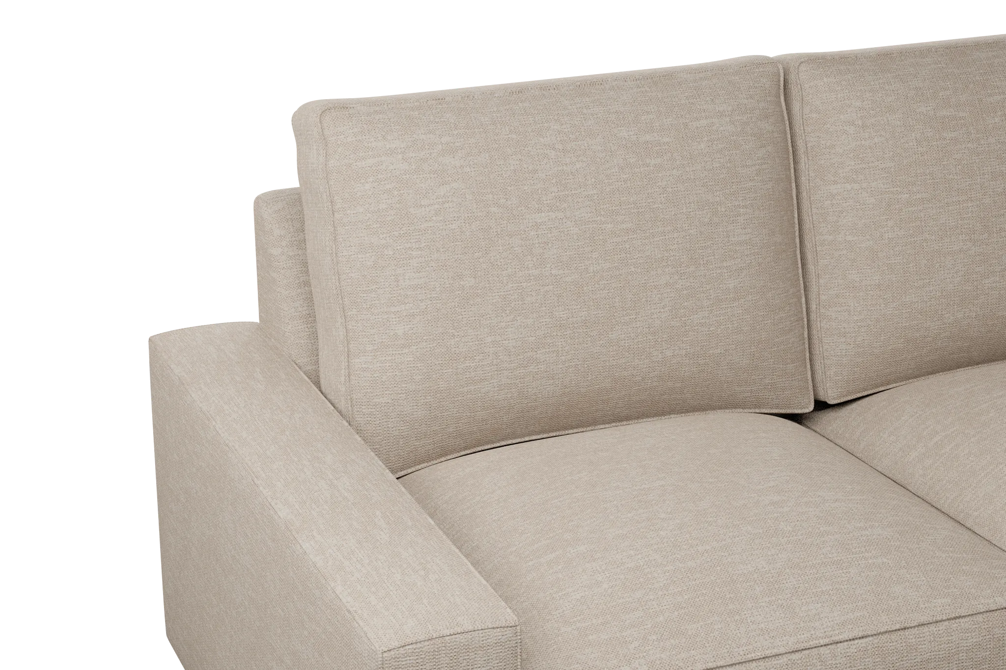 Edgewater Victory Taupe Medium Right Chaise Sectional