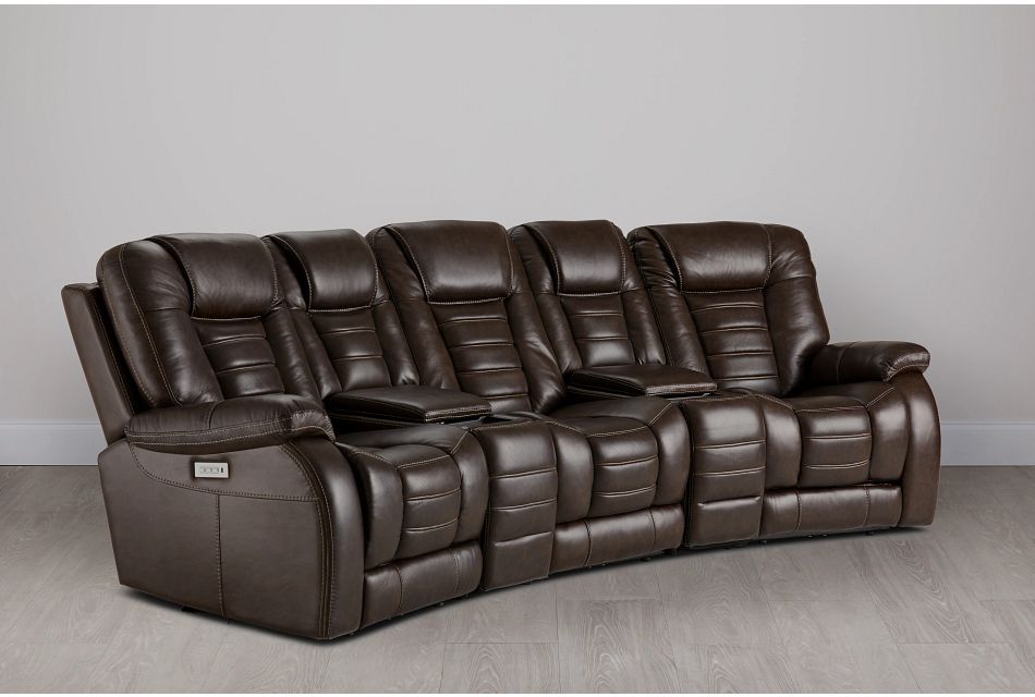 Bradley Dark Brown Lthr Vinyl Tri Power Reclining Home Theater Seating W Media Living Room Reclining Sectionals City Furniture See more of турагентство ht.kz астана on facebook. bradley dark brown lthr vinyl tri power reclining home theater seating w media