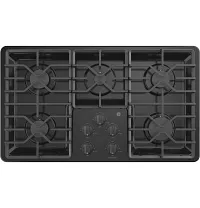 Ge 3036 Series Black 36" Gas Cook Top