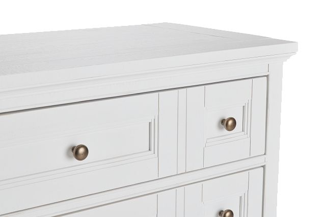 Heron Cove White Drawer Chest