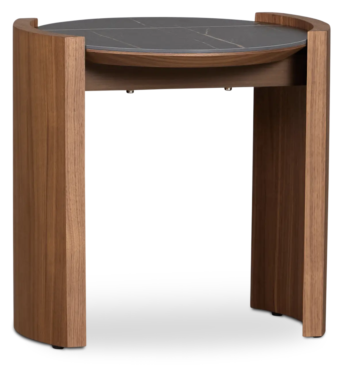 Nomad Mid Tone Ceramic Round End Table Nomad Mid Tone Ceramic Round End Table