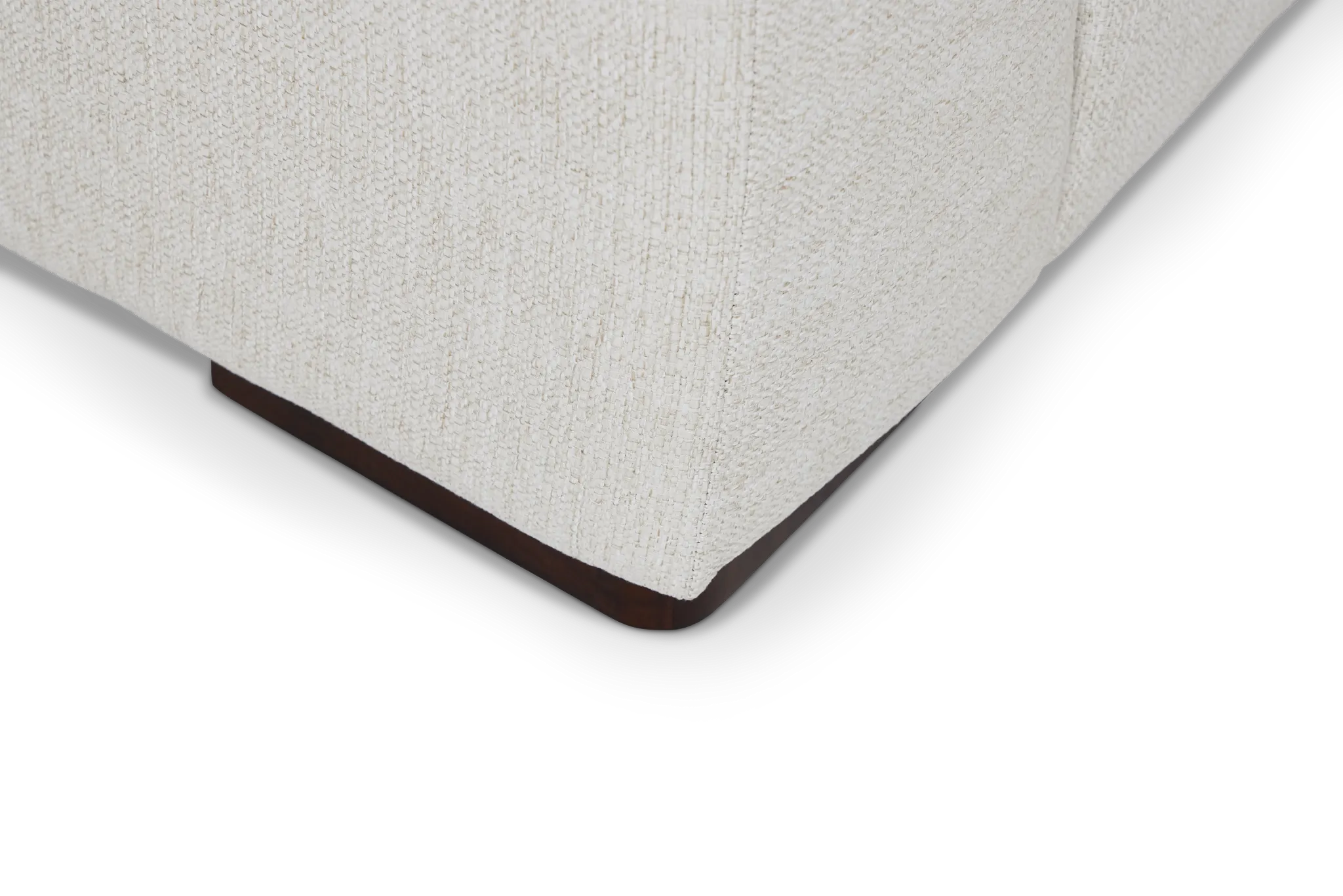 Veronica White Down Large Right Chaise Sectional