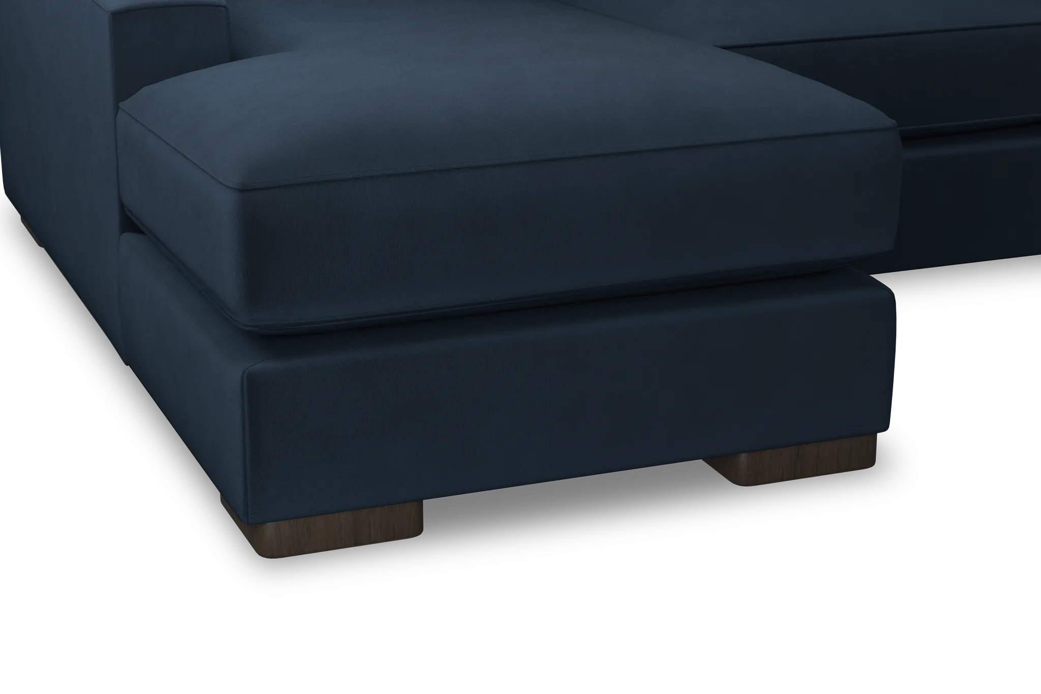 Edgewater Joya Dark Blue Medium Left Chaise Sectional