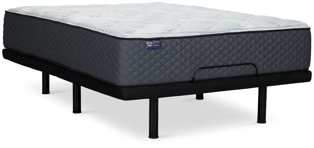 Kevin Charles By Sealy Signature Medium Deluxe Adjustable Mattress Set