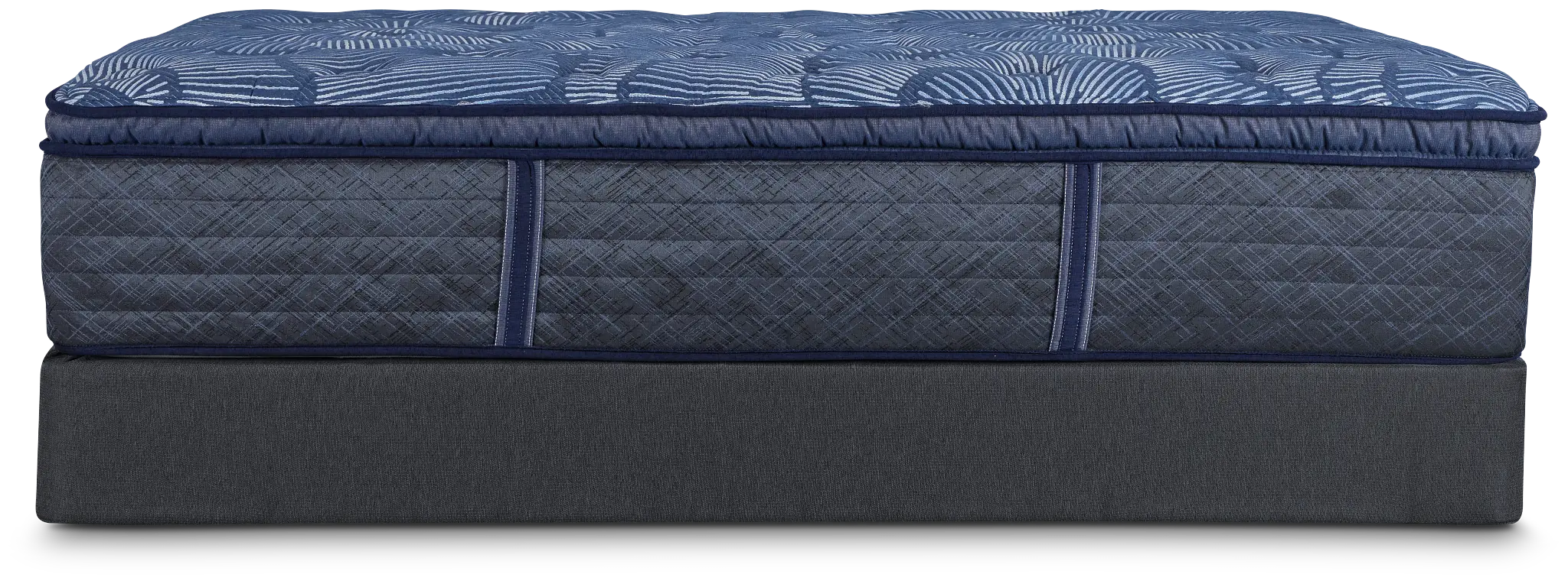 Serta Perfect Sleeper Cobalt Calm Plush Mattress Set Serta Perfect Sleeper Cobalt Calm Plush Mattress Set