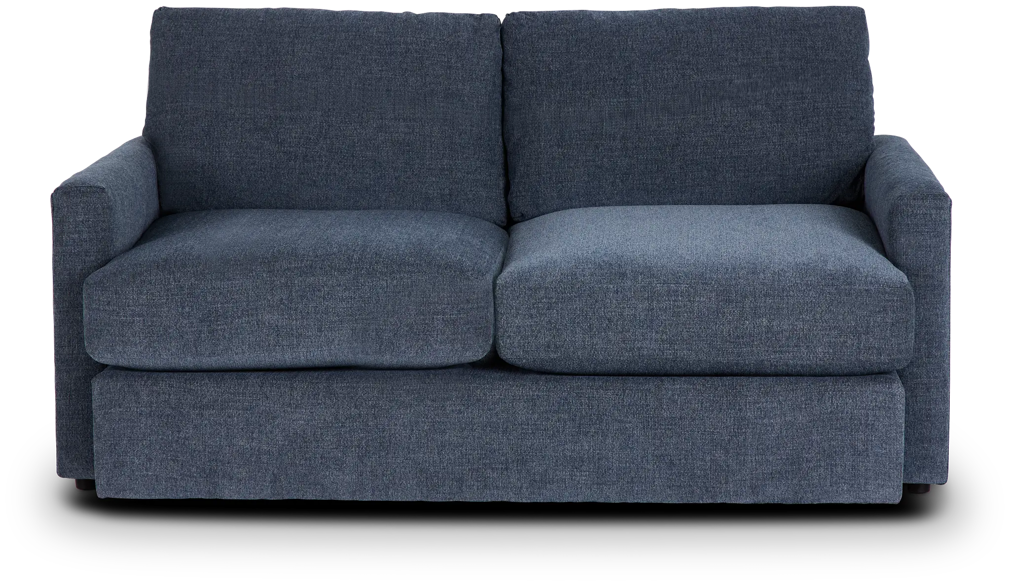 Noah Blue Fabric Loveseat Noah Blue Fabric Loveseat