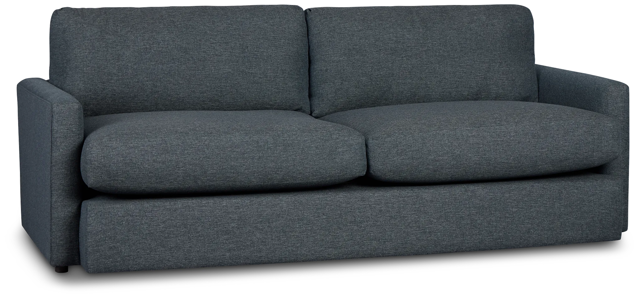 Noah Dark Blue Fabric Sofa