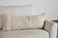 Ria Ivory Lumbar Accent Pillow