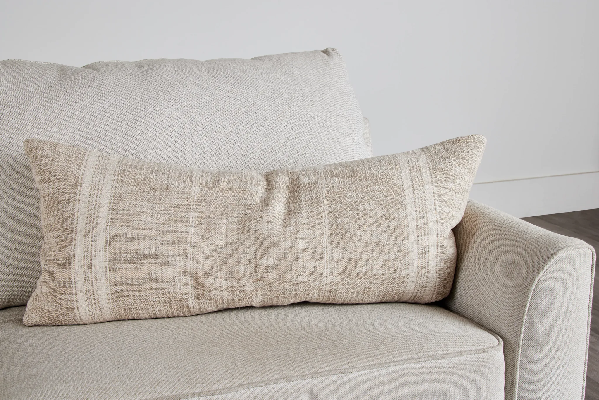 Ria Ivory Lumbar Accent Pillow
