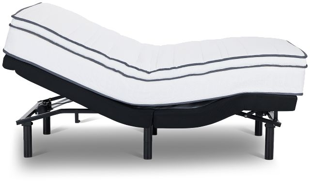 Rest & Renew By Zinus 10" Hybrid Slat Adjustable Mattress Set