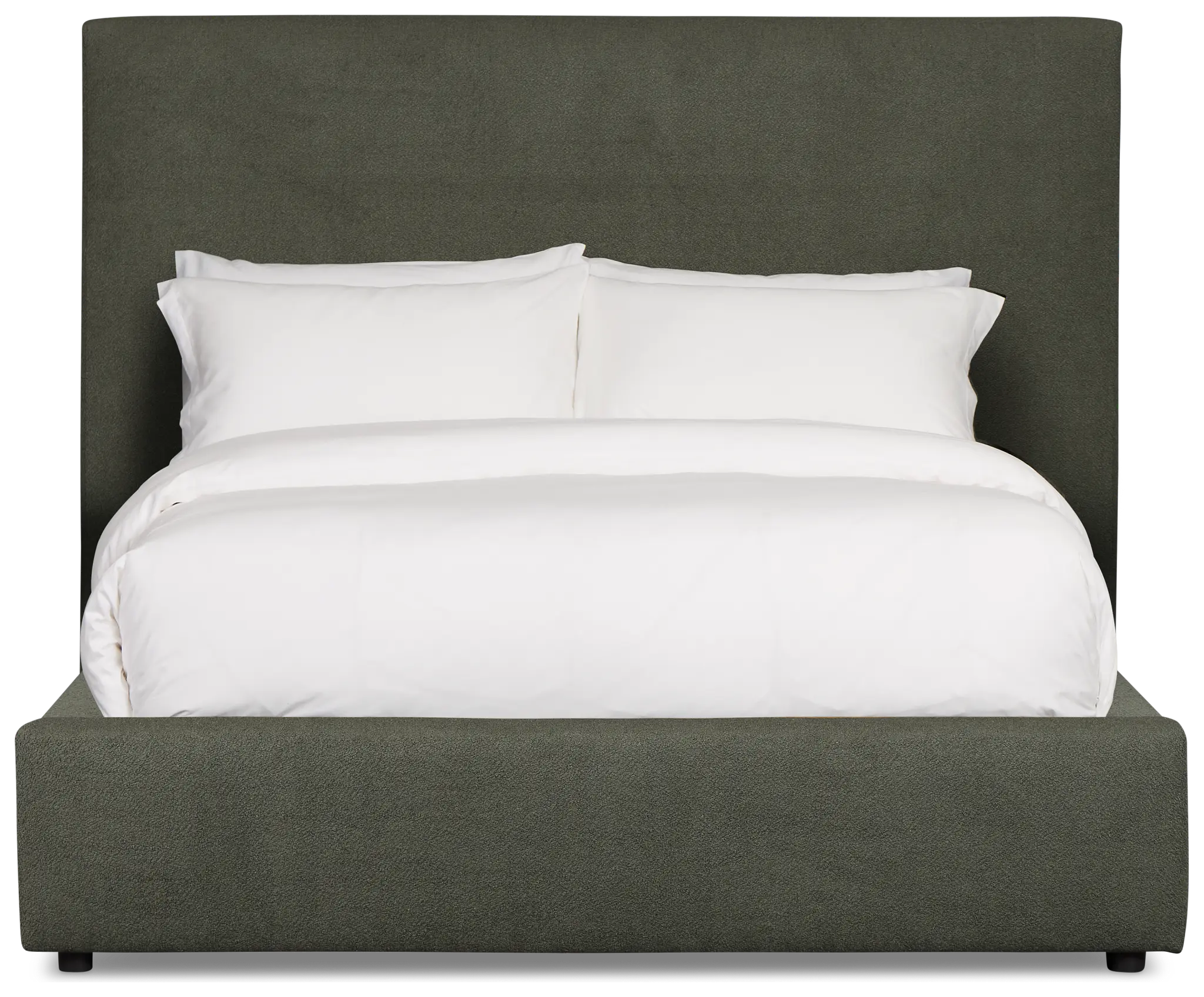 Grayton Sutton Green 54" Upholstered Platform Bed Grayton Sutton Green 54" Upholstered Platform Bed