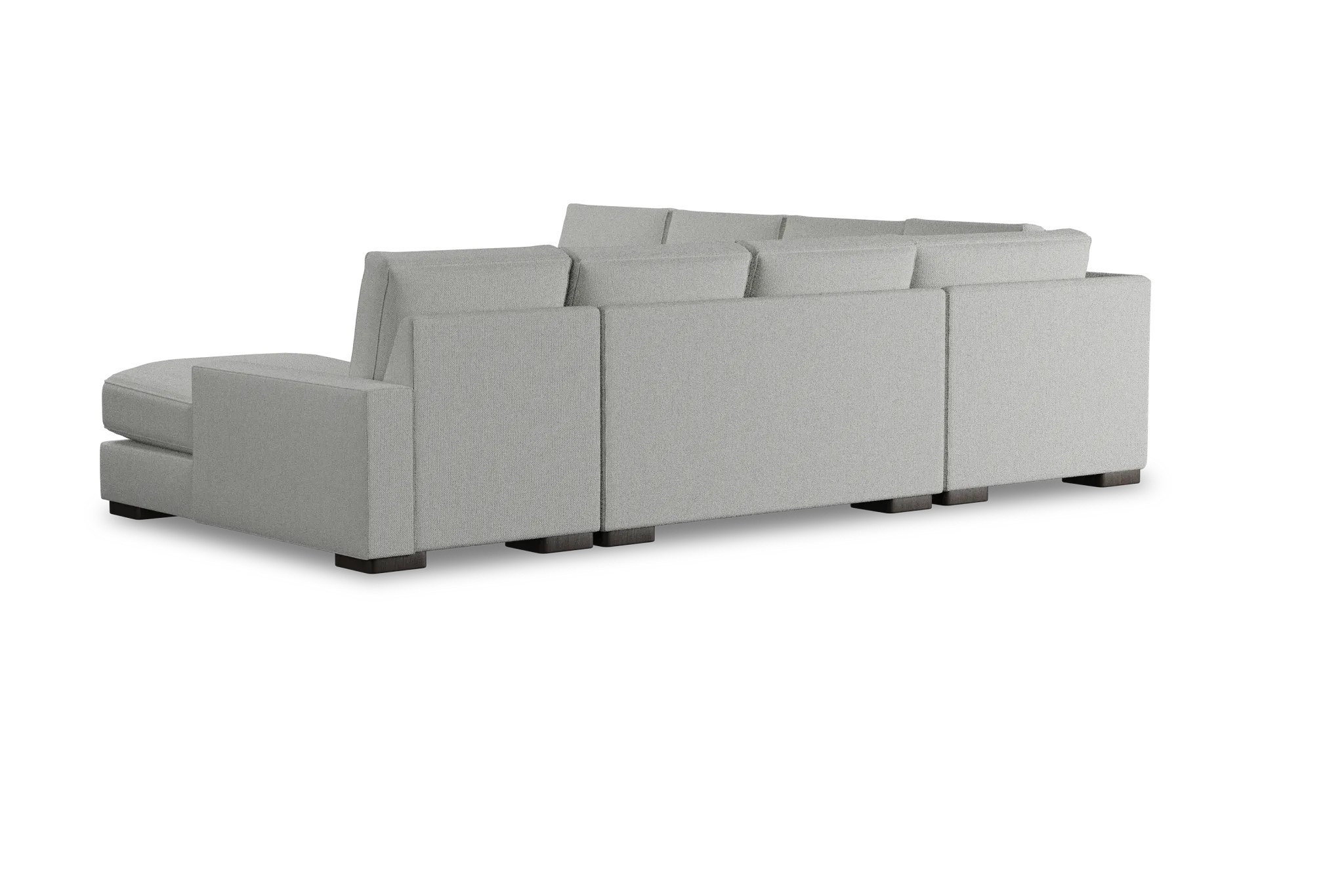 Edgewater Revenue White Large Right Chaise Sectional