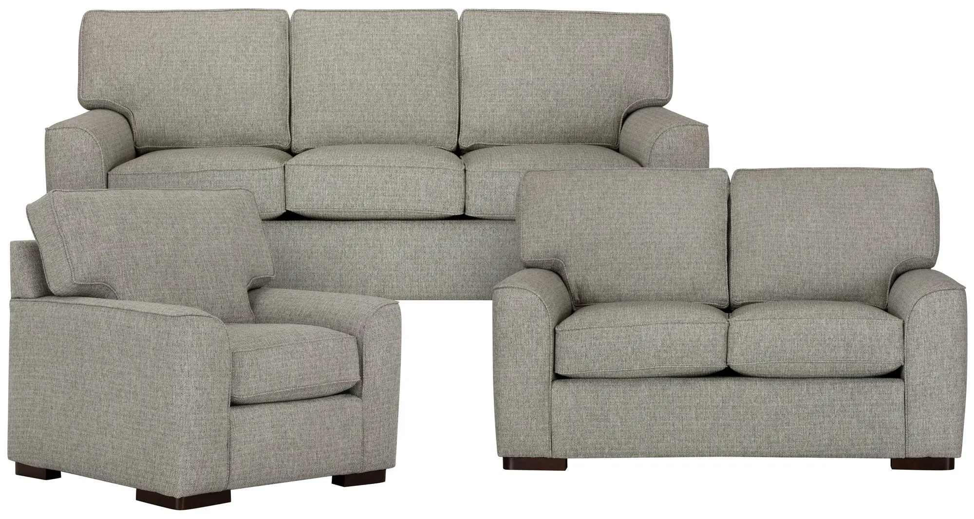 Austin Gray Fabric Living Room Austin Gray Fabric Living Room