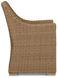 Montecito Light Tone Cushioned Arm Chair