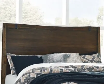 Kisper Dark Tone Panel Headboard