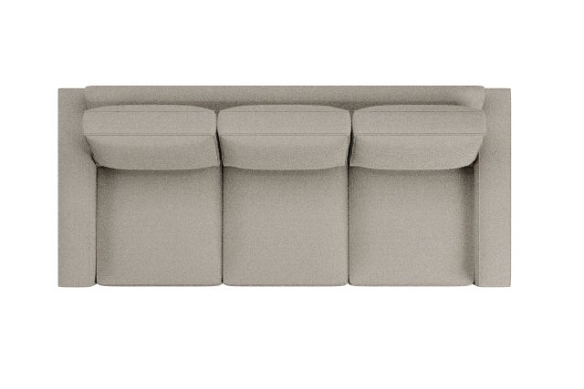 Edgewater Peyton Beige 96" Sofa W/ 3 Cushions