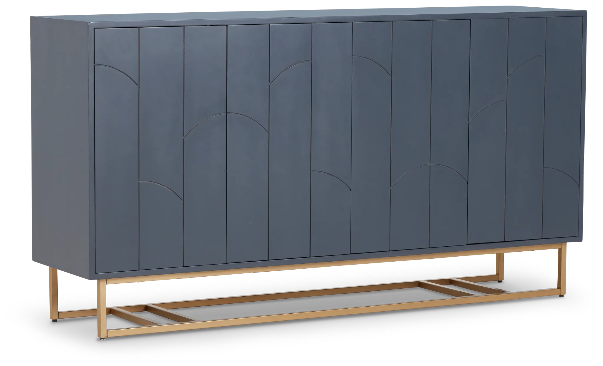 Nola Gray Four-door Cabinet