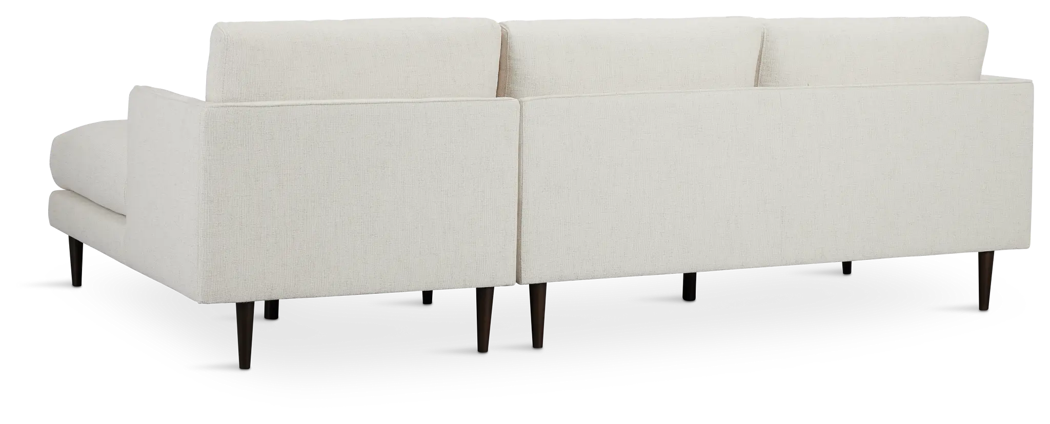 Easton Light Beige Fabric Right Chaise Sectional Easton Light Beige Fabric Right Chaise Sectional