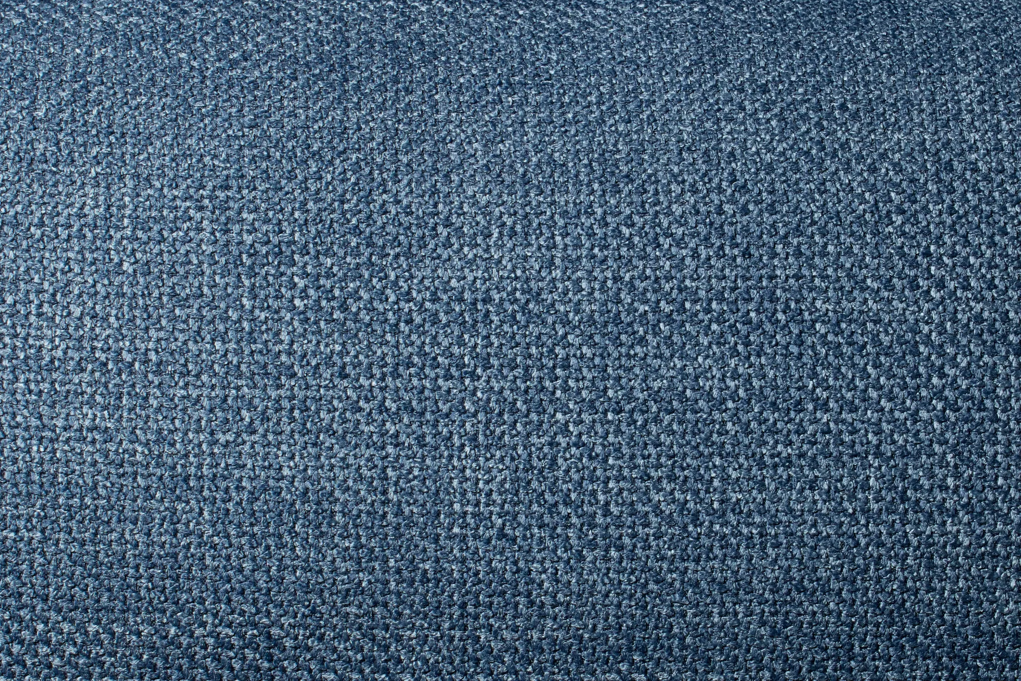 Keaton Blue Fabric Power Reclining Sofa W/ Power Headrest